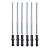 Kit 3 Prateleiras U 70 x 25cm azul Suporte Invisível - Imagem 5