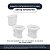 Assento Sanitário Laqueado Soft Close Liberty Branco para vaso Santamarina 6lpf - Imagem 4