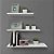 Kit 3 Prateleiras Decorativas Branca 40, 50 e 60cm Sala Quarto - Imagem 3