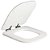 Assento Poliester Soft Close Antimicrobiano Unic Branco para vaso Deca - Imagem 2