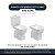 Assento Sanitário Laqueado Soft Close Elite Preto para vaso Celite - Imagem 4
