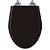 Assento Sanitário Laqueado Soft Close Absolute Preto para vaso Ideal Standard - Imagem 1