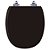 Assento Sanitário Laqueado Soft Close Ascot Preto para vaso Ideal Standard - Imagem 1