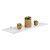 Prateleira Branca MDF 60 x 15cm Suporte Invisível - Imagem 1