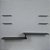 Rack TV Suspenso para Quarto Sala Preto 115cm - Imagem 2