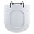 Tampa Vaso Sanitário Poliester Acrilico Life Branco para bacia Celite - Imagem 5