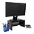 Suporte para Monitor Base de Mesa Preto Madeira - Imagem 2