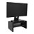 Suporte para Monitor Base de Mesa Preto Madeira - Imagem 1