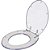 Assento Sanitário Aries Transparente Para Vaso Eternit - Imagem 2