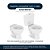 Assento Sanitário Aries Transparente Para Vaso Eternit - Imagem 4