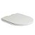 Assento Poliester Soft Close Antimicrobiano Link LK Branco para vaso Deca com Ferragem Dourada - Imagem 1