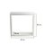 Conjunto 3 Nichos Decorativos 30x30 Branco para Sala Quarto - Imagem 5