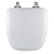 Tampa de Vaso Almofadado Soft Close City Branco para bacia Celite - Imagem 1