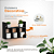 Prateleira Decorativa Porta Papel para Banheiro 40cm Djon Preto - Imagem 4