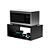 Nicho para Micro-ondas Forno Elétrico Cozinha Preto 60cm - Imagem 2