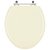 Assento Sanitario Poliester Convencional Oval Universal Bege Claro - Imagem 1