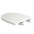 Assento Poliester Soft Close Antimicrobiano Carrara Branco para vaso Deca - Imagem 5