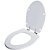 Assento Sanitario Poliester com Amortecedor Absolute Branco para Vaso Ideal Standard - Imagem 2