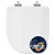 Assento Sanitário Poliéster Antibacteriano Soft Close Lift Branco para vaso Docol - Imagem 1