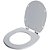 Assento Sanitário Soft Close Alamo Cinza Claro para vaso Santa Clara - Imagem 2