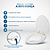 Assento Sanitário Convencional Oval Bege Castor para vaso Deca com Ferragem Dourada - Imagem 5