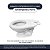 Assento Sanitário Soft Close Contemporary Cinza Claro para vaso Hervy - Imagem 4