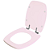 Assento Sanitário Soft Close Laguna Rose para vaso Hervy - Imagem 2