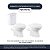 Assento Sanitário Soft Close Polo Branco para vaso Hervy com Ferragem Dourada - Imagem 4