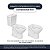 Assento Sanitário Soft Close Fiori Ocre para vaso Fiori - Imagem 4