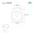 Assento Sanitário Soft Close Ascot Visone para vaso Ideal Standard - Imagem 3