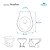 Assento Sanitário Soft Close Avalon Bermuda para vaso Ideal Standard - Imagem 3