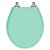Assento Sanitário Soft Close Carina Verde Claro para vaso Ideal Standard - Imagem 1