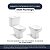 Assento Sanitário Soft Close Avant Plus Preto para vaso Incepa - Imagem 4