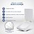 Assento Sanitário Soft Close Square Branco para vaso Incepa com Ferragem Dourada - Imagem 5