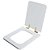 Assento Sanitário Soft Close Square Branco para vaso Incepa com Ferragem Dourada - Imagem 2