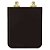 Assento Sanitário Soft Close Square Preto para vaso Incepa com Ferragem Dourada - Imagem 1