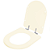 Assento Sanitário Soft Close Link Creme para vaso Deca - Imagem 2