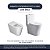 Assento Sanitário Soft Close Link Creme para vaso Deca - Imagem 4
