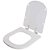 Assento Sanitário Soft Close Square Cinza Claro para vaso Sanitex - Imagem 2