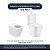 Assento Sanitário com Amortecedor Gap Branco para vaso Roca com Ferragem Dourada - Imagem 4