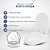 Assento Sanitário com Amortecedor Meridian Branco para vaso Roca com Ferragem Dourada - Imagem 5