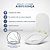 Assento Sanitário com Amortecedor Flox Branco para vaso Fiori com Ferragem Dourada - Imagem 5