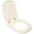 Assento Sanitário com Amortecedor Paris Bone para vaso Ideal Standard com Ferragem Dourada - Imagem 2