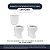 Assento Sanitário com Amortecedor Lirio Branco para vaso Celite - Imagem 4
