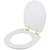 Assento Sanitário com Amortecedor Eros Branco para vaso Incepa com Ferragem Dourada - Imagem 2