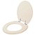 Assento Sanitário com Amortecedor Convencional Oval Creme para vaso Deca - Imagem 2
