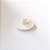 Batente Branco para Assento Sanitário Tampa De Vaso Kit 8 Unid - Imagem 3