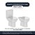 Tampa de Vaso Smart Metropole Cinza Fosco para Bacia Celite 6lpf - Imagem 4