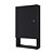 Armário para Banheiro Lavabo Nilo Preto 34cm - Imagem 3