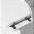 Ferragem Preta Avulsa para Assento Sanitário - Imagem 4